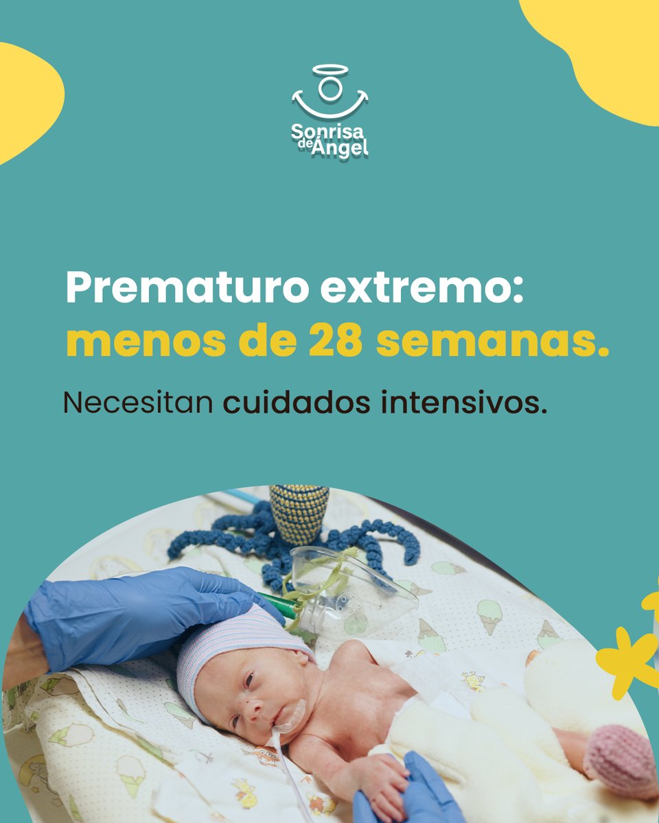 En ocasión del 💜👼 Día Mundial del Bebé Prematuro, ¿Sabías cuándo un recién nacido es prematuro? (1/2)
👶📢¡Síguenos y comparte!

#Obstetricia #Ginecologia #SaludMaternoInfantil #SDGO #Neonatologia #ImpactoSocial #BebePrematuro #RecienNacido #FundacionSonrisaDeAngel #Prematuros