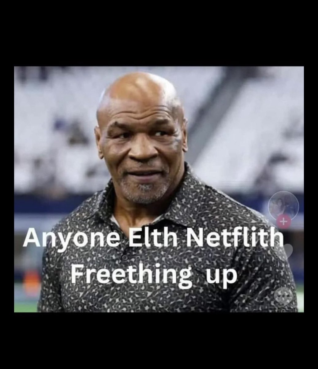 moneymakers47's tweet photo. Netflix WTF is going on.. #netflixfight #PaulTyson https://t.co/gjmQkd9EWc