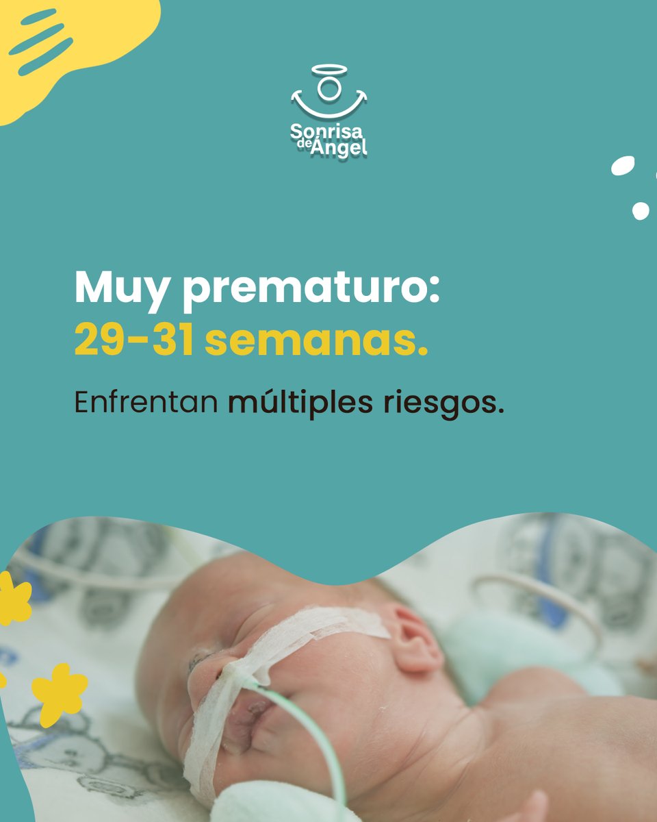 sonrisadeangelf's tweet photo. En ocasión del 💜👼 Día Mundial del Bebé Prematuro, ¿Sabías cuándo un recién nacido es prematuro? (2/2)
👶📢¡Síguenos y comparte!

#Obstetricia #Ginecologia #SaludMaternoInfantil #SDGO #Neonatologia #ImpactoSocial #BebePrematuro #RecienNacido #FundacionSonrisaDeAngel #Prematuros https://t.co/4qcMeKN6al