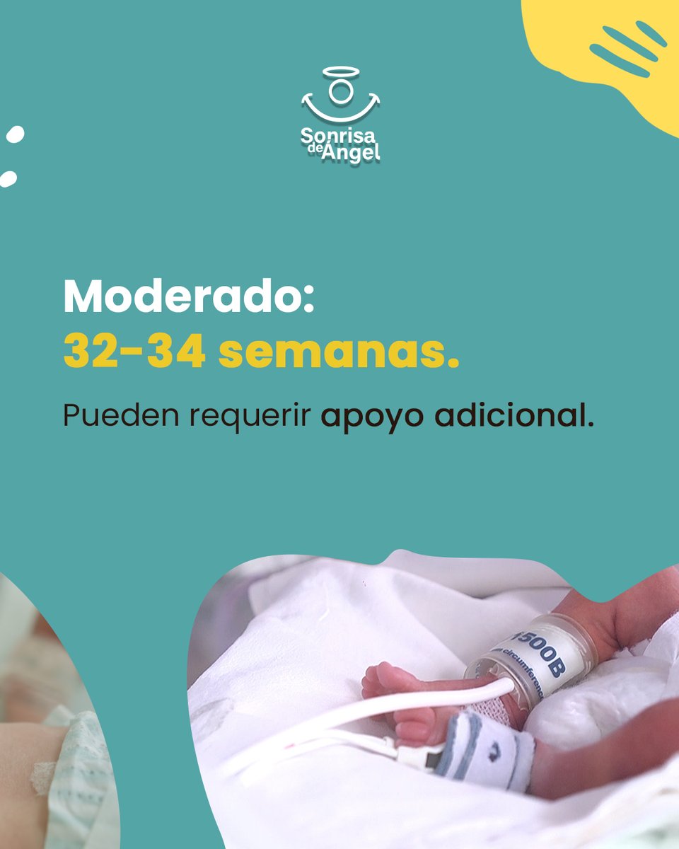 En ocasión del 💜👼 Día Mundial del Bebé Prematuro, ¿Sabías cuándo un recién nacido es prematuro? (2/2)
👶📢¡Síguenos y comparte!

#Obstetricia #Ginecologia #SaludMaternoInfantil #SDGO #Neonatologia #ImpactoSocial #BebePrematuro #RecienNacido #FundacionSonrisaDeAngel #Prematuros