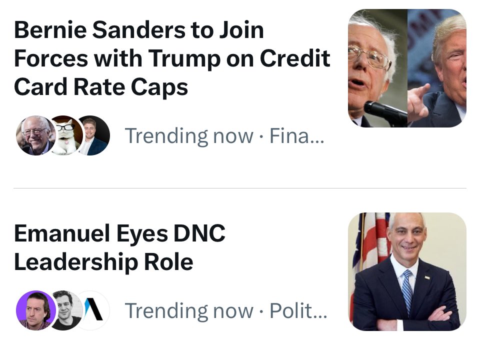 these two vectors cannot coexist and I have zero faith that the current Democratic Party can choose helping credit card debtors rather than choosing Rahm’s donor-first politics
