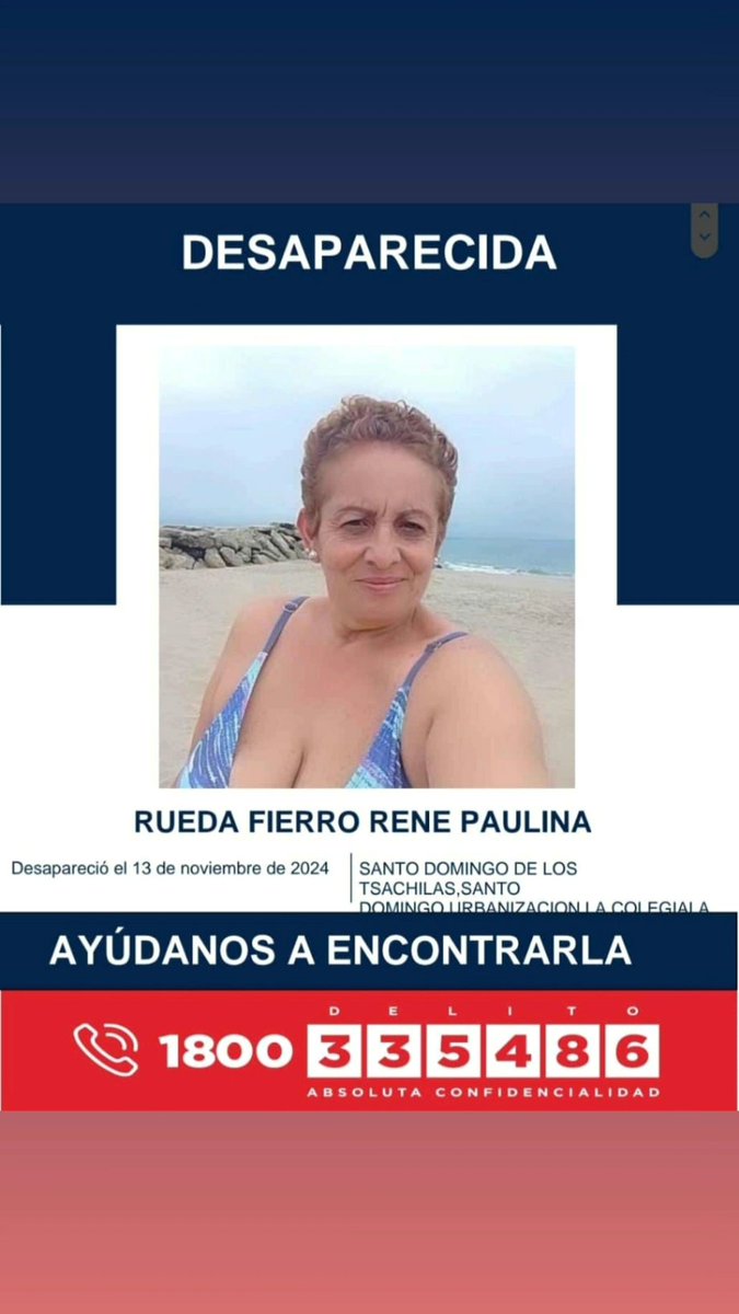 Mi Pauly amiga querida, hermana de lucha  aquí seguimos de PIE, exigimos  que el Estado despliegue todo su contingente para que regreses sana y salva! #Vivasnosqueremos #PaulinaRueda