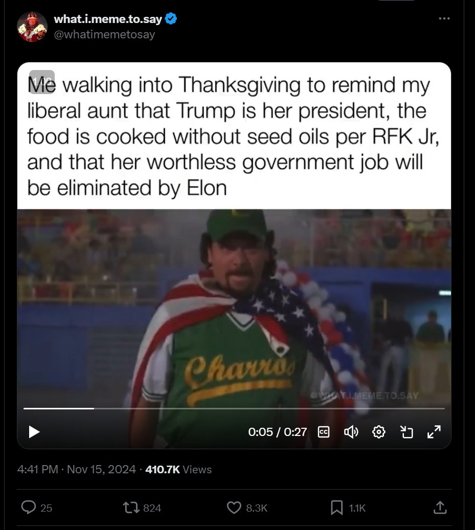 SocDoneLeft's tweet photo. Right wing memes:
"I hate my family, disrupt family gatherings for political insults, and pray for my family to lose their jobs"

Right wing pundits:
"Why won't my children talk to me anymore 😭" https://t.co/pixKVzVJ2F