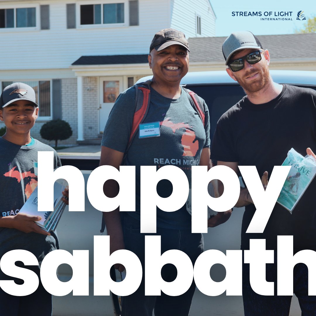 StreamsofLight_'s tweet photo. "How much then is a man better than a sheep? Wherefore it is lawful to do well on the sabbath days."
—Matthew 12:12 

Friends, Happy Sabbath! Planning an outreach this Sabbath? Tell us about it in the comments below!

#HappySabbath #AdventistChurch #Adventist https://t.co/JmrkqJxoxf