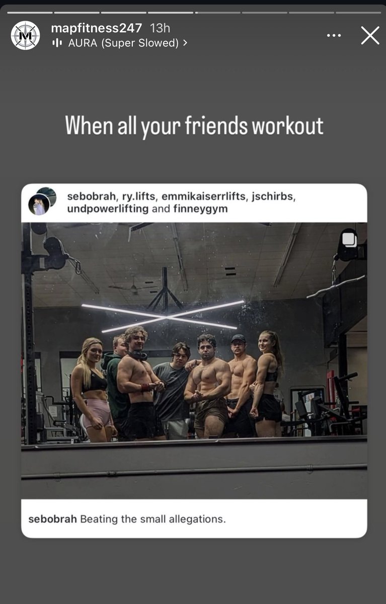 Me and my friends at the gym (rockstar or not)