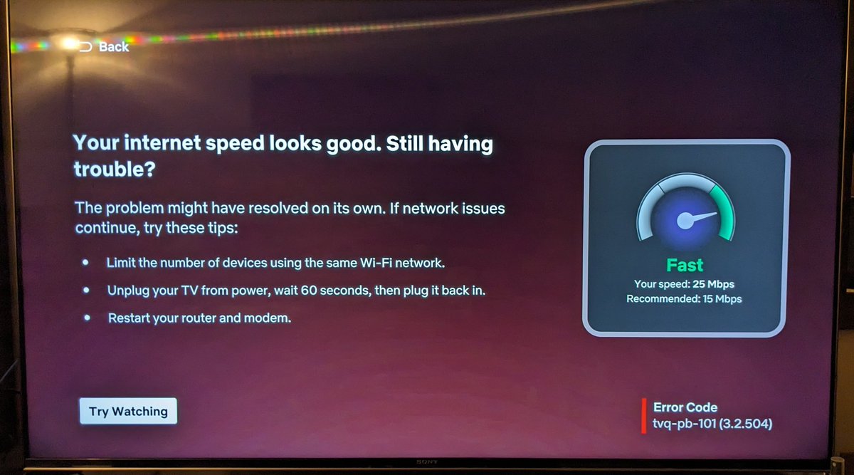 RealKevinNoel's tweet photo. I now have proof it's not me: It's #netflix that's the problem. #buffering #PaulTyson https://t.co/BF5uJk3SRh