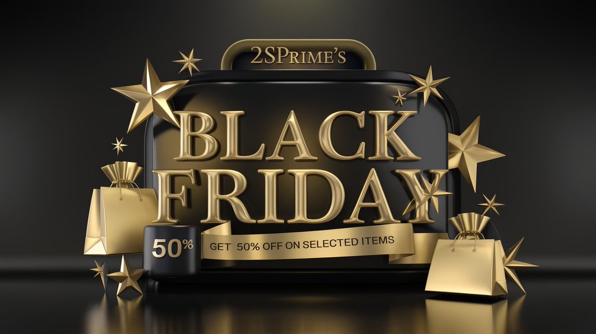 PhyllisJen35468's tweet photo. 🚀 Black Friday Savings Event! 🚀 Get up to ~50% OFF on everything at 2SPrime. 
🛍️Special Offer: Up to ~50% off with code: EXTRA2SP 

👉https://t.co/0QktI75B4W 

Done 🫶 Shop Now 

@2SPrimeLab 
#BlackFriday #Deals #SmartShopping #BlackFridayDeals #Shopping #vouchers #2SPrime https://t.co/6k76YWnX0A