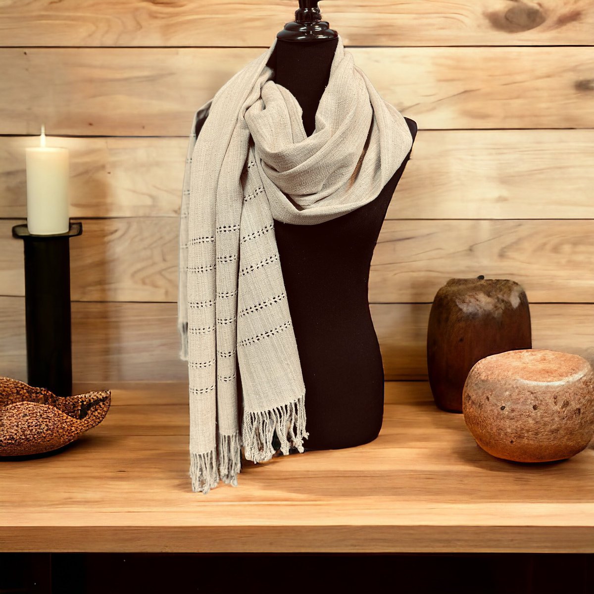Cashmere_Pearls's tweet photo. Looking for exclusive gifts this holiday season?  We’ve got you covered!  Checkout our collection of pure lotus fiber wraps @ https://t.co/1juZBQavCr  😇 
#lotusfiber #sustainablefashion #meditationexperience #cashmereandpearls https://t.co/UzxYqMStz7