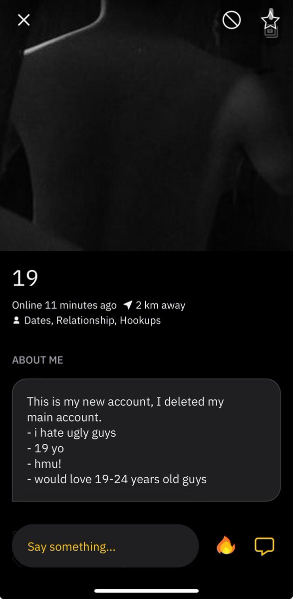 _yael9's tweet photo. GrindrBiosEpisode1: I like to understand where his hatred towards ugly guys is coming from and what he meant when he used “hate”. Kasi puta just because someone isnt conventionally attractive eh hate mo na? 🤔🙄 https://t.co/wnMTmqNqnU
