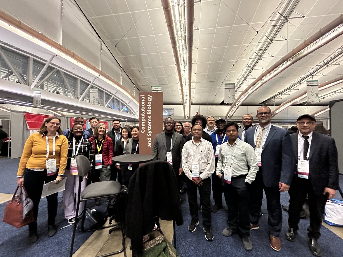 Dream team of Computational and Systems Biology judges at #ABRCMS2024. Thank you all, you are greatly appreciated 🙏