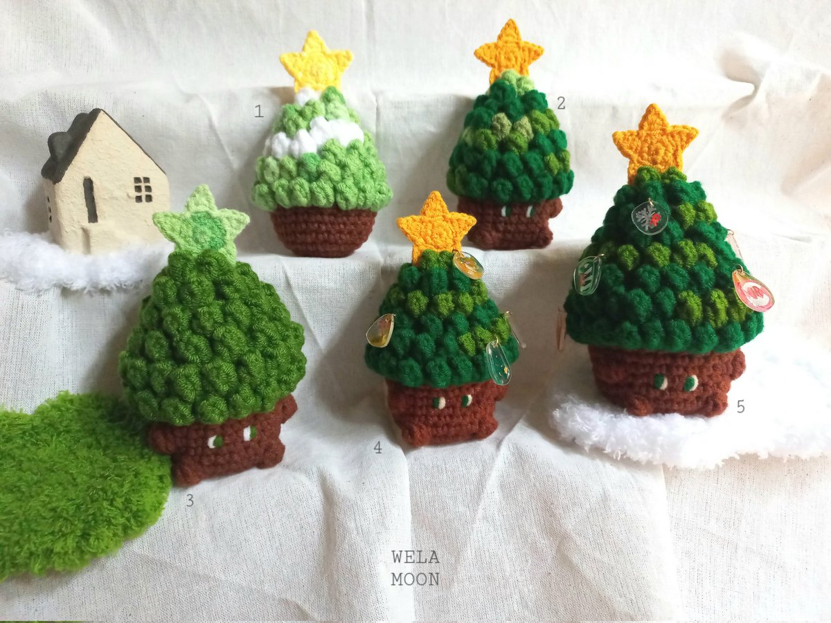 WELA_KNIT's tweet photo. ต้นคริสมาสต์เวลามูน a thread ✨️🎀🎄
<คัสตอมได้ เลือกสีได้จากที่เห็นในรูป mixกี่สีก็ได้! เลือกสีตา สีดาวได้คับ :) >

สูงประมาณ 4 นิ้ว📐
ดีเทลต่อในเมนชั่นค่าา ˚ ༘ ⋆｡˚ ✧ ˚ ༘ ⋆｡˚ 
#เวลามาเก้ต https://t.co/Z8a7XUfOhy