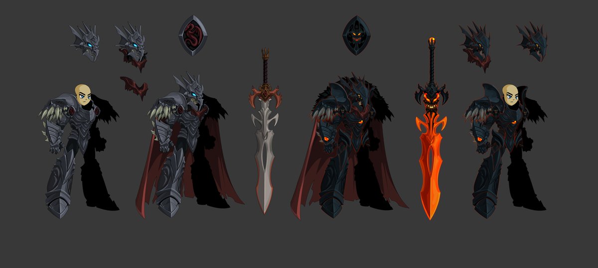 silverwolf255's tweet photo. AQWorlds- Adimonde Dragon-slayer!
*color &amp; design changes*
@AEArtStation @Koreyzzz @ArtixKrieger @ArtixEnt https://t.co/qkF7d6vlmv