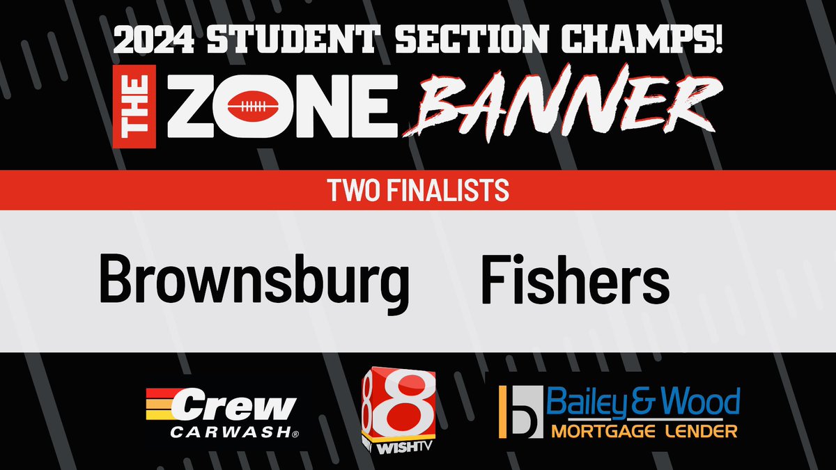 BREAKING: Congrats‼️😎💯😃📈

<a href="/bhsdogs/">Brownsburg Athletics</a> <a href="/FHSTigers/">FHS Tigers Athletics</a> 

#TheZone8 <a href="/WISHNews8/">WISH-TV News</a> <a href="/Crew_Carwash/">Crew Carwash</a> <a href="/baileyandwood/">Bailey & Wood</a> <a href="/Old_National/">Old National Bank</a> 

#WeWantTheBanner