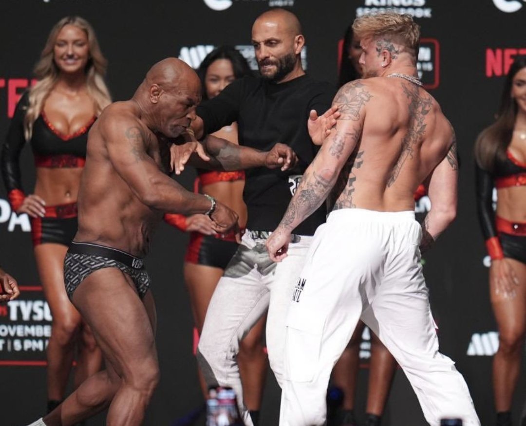 Amit931111's tweet image. "This fight will make history! Mike Tyson vs Jake Paul, who will be the winner? #BoxingHistory #TysonPaul"

- #Boxing
- #MikeTyson
- #JakePaul
- #TysonVsPaul
- #Netflix
