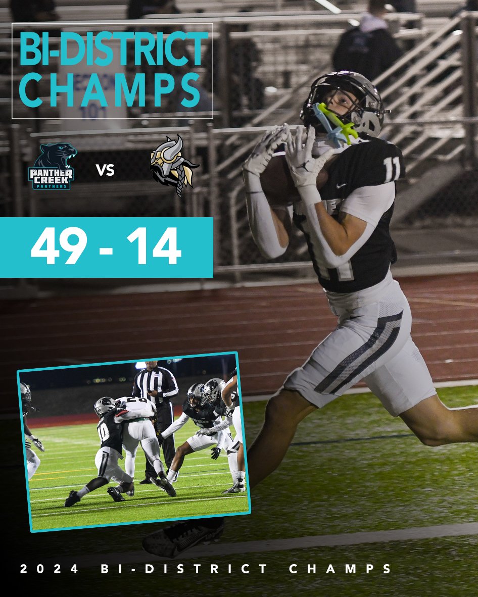 Congrats Panthers!  <a href="/clintsurratt/">Clint Surratt</a> <a href="/FbPchs/">PCHSPanthersFB</a>