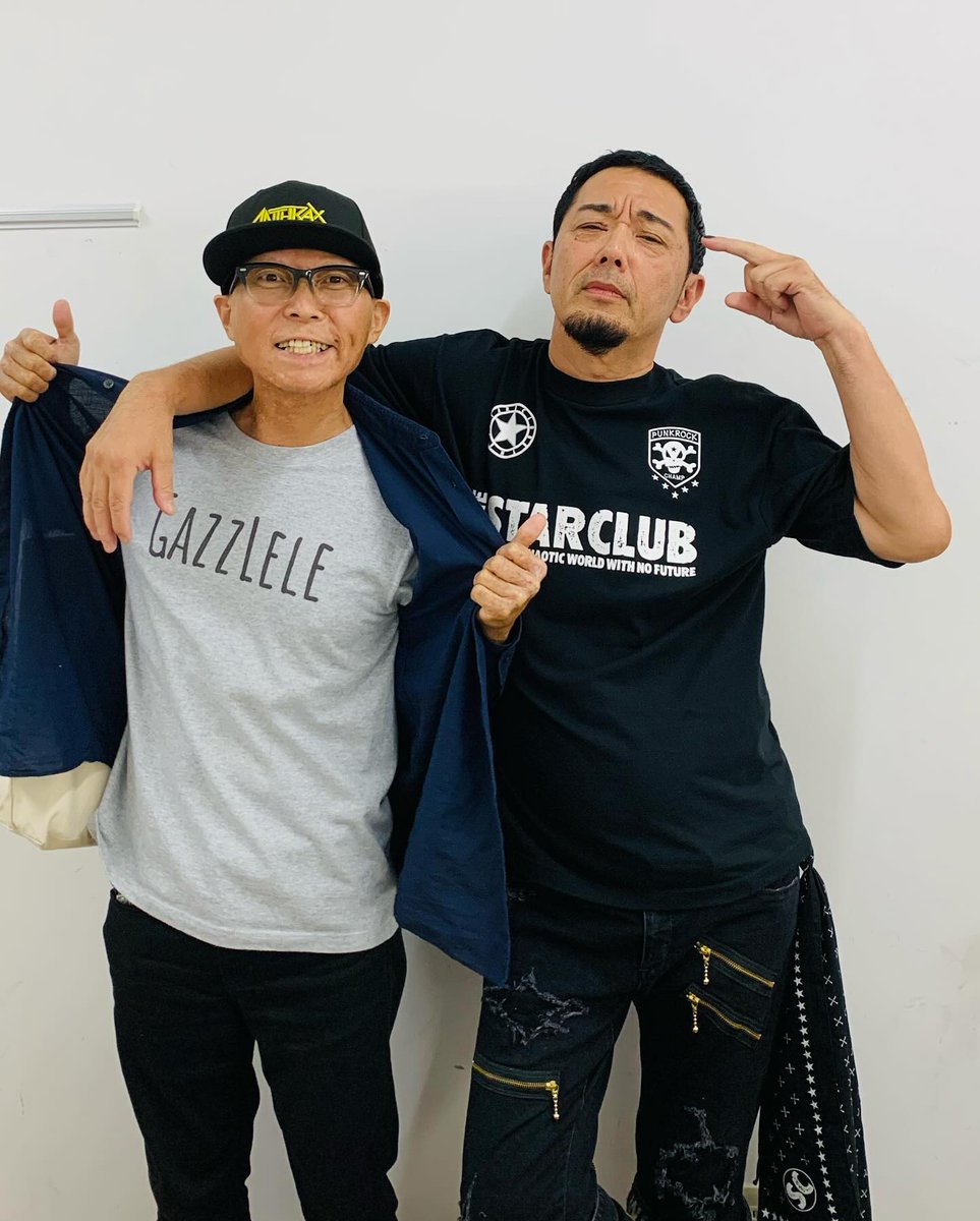 ガズがかつて在籍していたレジェンドパンクバンド #ザスタークラブ の