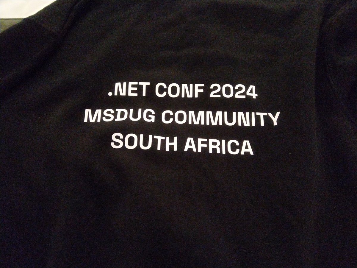 adpead's tweet image. Let&apos;s do this, people of the .NET Joburg!!    See you soon! ! 🎉🎉   #dotnetconfsa #dotnetconf
