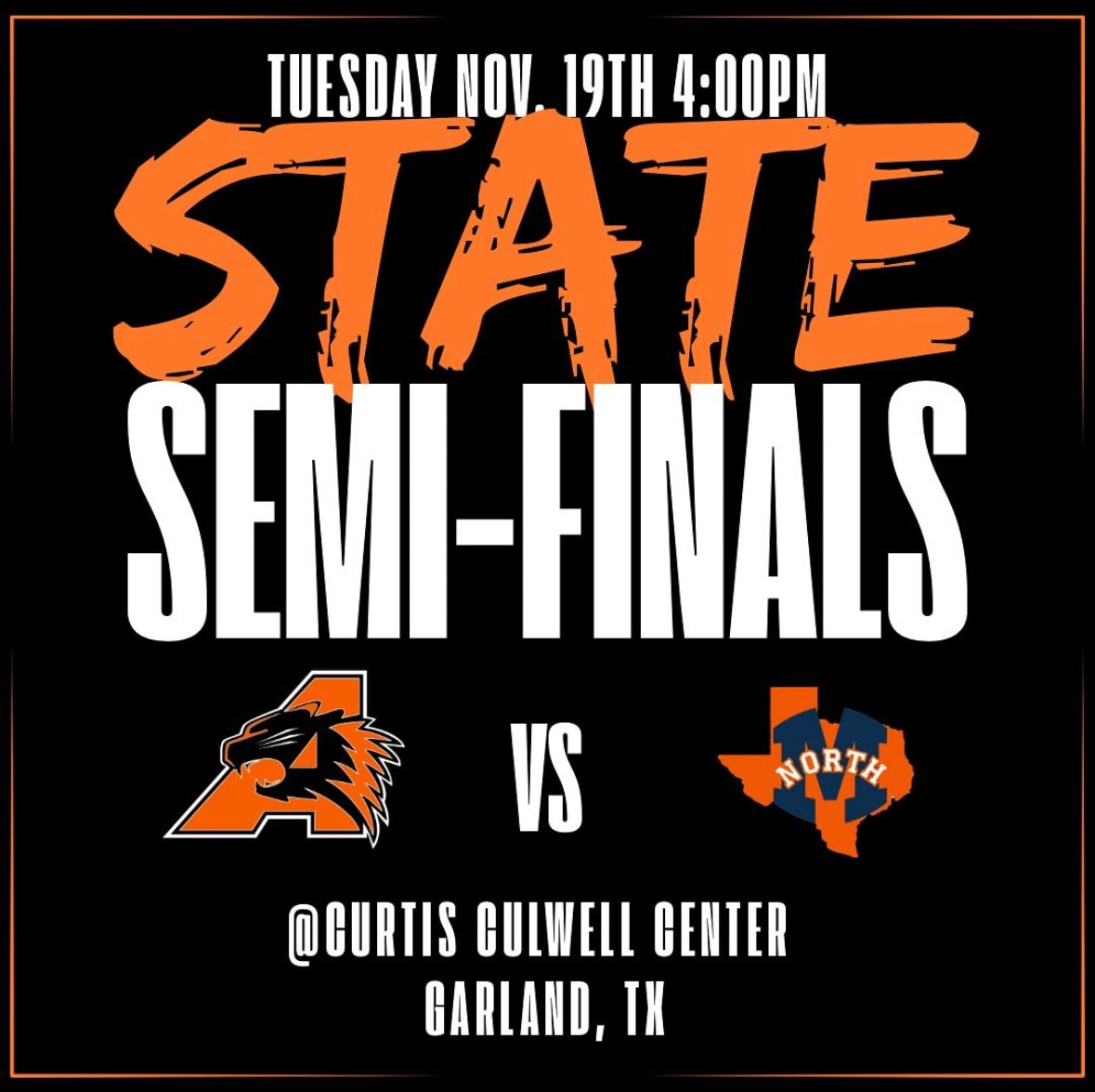 FINAL FOUR BOUND! 🙌 Your Regional Champ Ladycats will face McKinney North at 4pm on Tuesday @ the Curtis Culwell Center in Garland in the State Semifinals. The winner will play for the Class 5A Division I state championship!
#lcvb #allinaledo #aledoisdathletics #growinggreatness