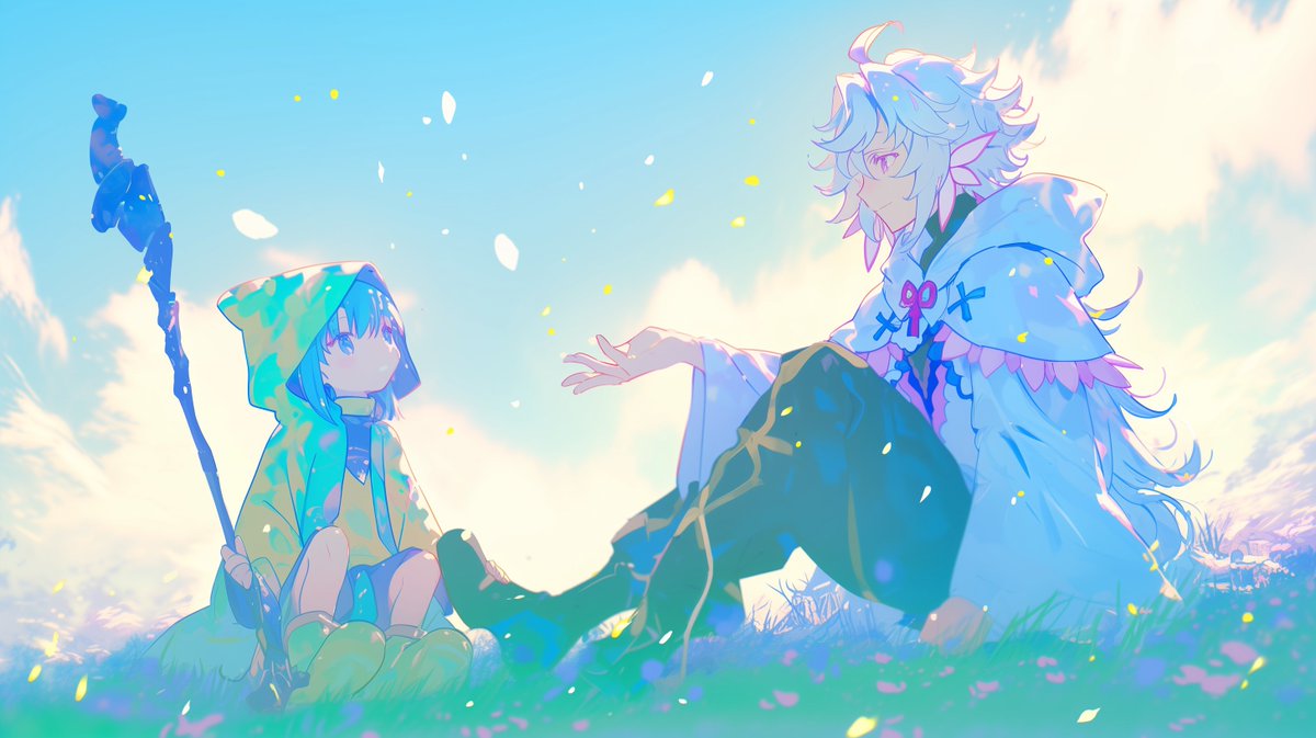 #Luce #FGO #Merlin #マーリン
I'll tell you the king's story... No, I'll tell you the story