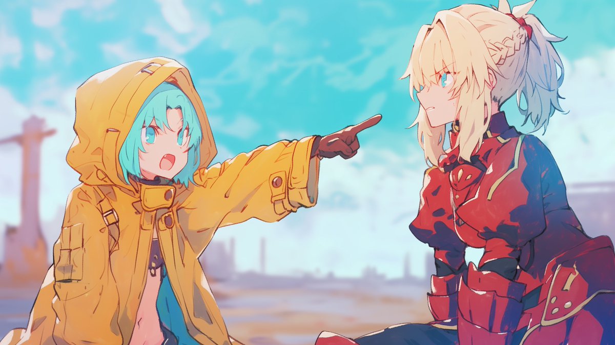 #Luce #FGO #Mordred #モードレッド
Wait! It's not over yet!
(That's no point getting mad at a kid...)