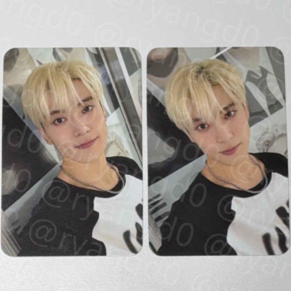 ryangd0's tweet photo. JAEHYUN mute pob poca sell
엔시티 재현 밋그 1회차 미공포 판매
 
☑️ bulk ⭕️
☑️ on hand ⭕️

1set (2pcs) = 0.7
5set = 3.0

https://t.co/oJC5RivP40

nct127 solo 양도 wtt wts pc 포카pobver poca sealed 밋앤그릿 뮤트 meet&amp;greet fansign 팬싸인회 https://t.co/awWSHvUZk5