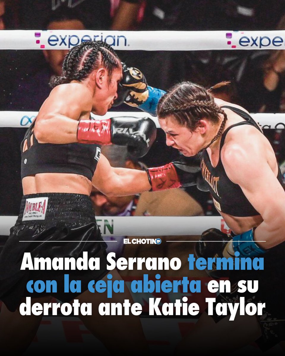 Katie Taylor derrotó a Amanda Serrano por decisión unánime 95-94 en una pelea marcada por la polémica. Serrano sufrió un corte en la ceja tras un cabezazo accidental, pero continuó hasta el final. Muchos aficionados y expertos consideraron injusto el resultado.
