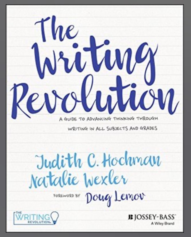 I may have read them backwards, but I LOVED <a href="/natwexler/">Natalie Wexler</a> The Knowledge Gap yrs ago and now I’m loving The Writing Revolution! Having gone full circle in my career- elem, moved up to MS, then HS and back to elem.- these are spot on &amp; we can’t ignore it. Great reads! <a href="/GeorgetownISD/">Georgetown ISD</a>