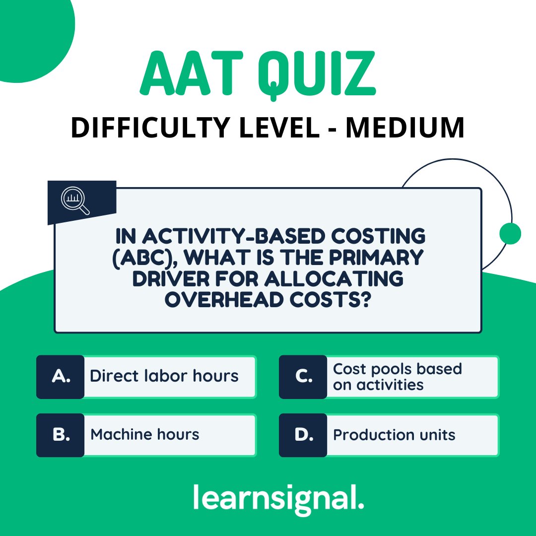 Signalgrouphq's tweet image. Think you got all three correct? Let us know in the comments!

Check out our AAT courses, Link in Bio!

#AATChallenge #AATLearning #AATexam #AAT