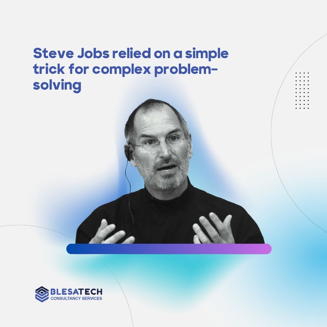 blesatech's tweet photo. Steve Jobs relied on a simple trick for complex problem-solving: the 10-minute rule. Modern neuroscience reveals why it works so well.  
 
https://t.co/ooT0m3ohfB   

#SteveJobs #10MinuteRule #ProblemSolving #ProductivityHack #Neuroscience #MindsetMatters #InnovationTips #Creativ https://t.co/oIoom6GSQN
