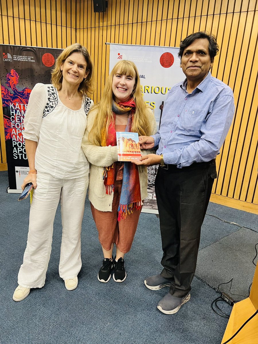chowduri1's tweet photo. Presented a lecture on “Rain water and agriculture in ancient India” yesterday, in international symposium-“Precarious water futures and the end(s) of world(s) – an integrative dialogue across disciplines and societies”
held in IIC New Delhi.
@eoiberlin, @DDNewslive @PTI_News https://t.co/Rz56zljoyH