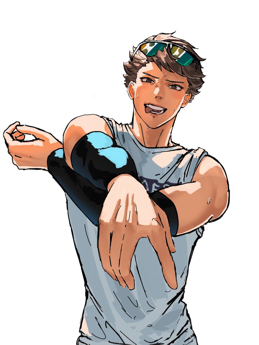 Brazil Oikawa and Shoyo! I just knowe they jump in joy at the