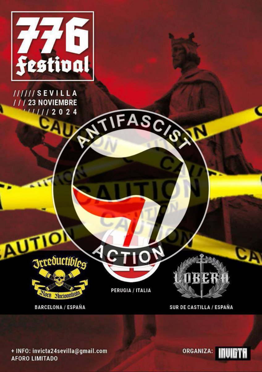 Rockcontraelfa1's tweet photo. Una semana denunciando posibles delitos y nadie hace nada. Deben actuar @policia @Ayto_Sevilla @jlsanzalcalde @AndaluciaJunta y @JuanMa_Moreno o estarán cometiendo dejación de funciones. https://t.co/C9nL47hVU5