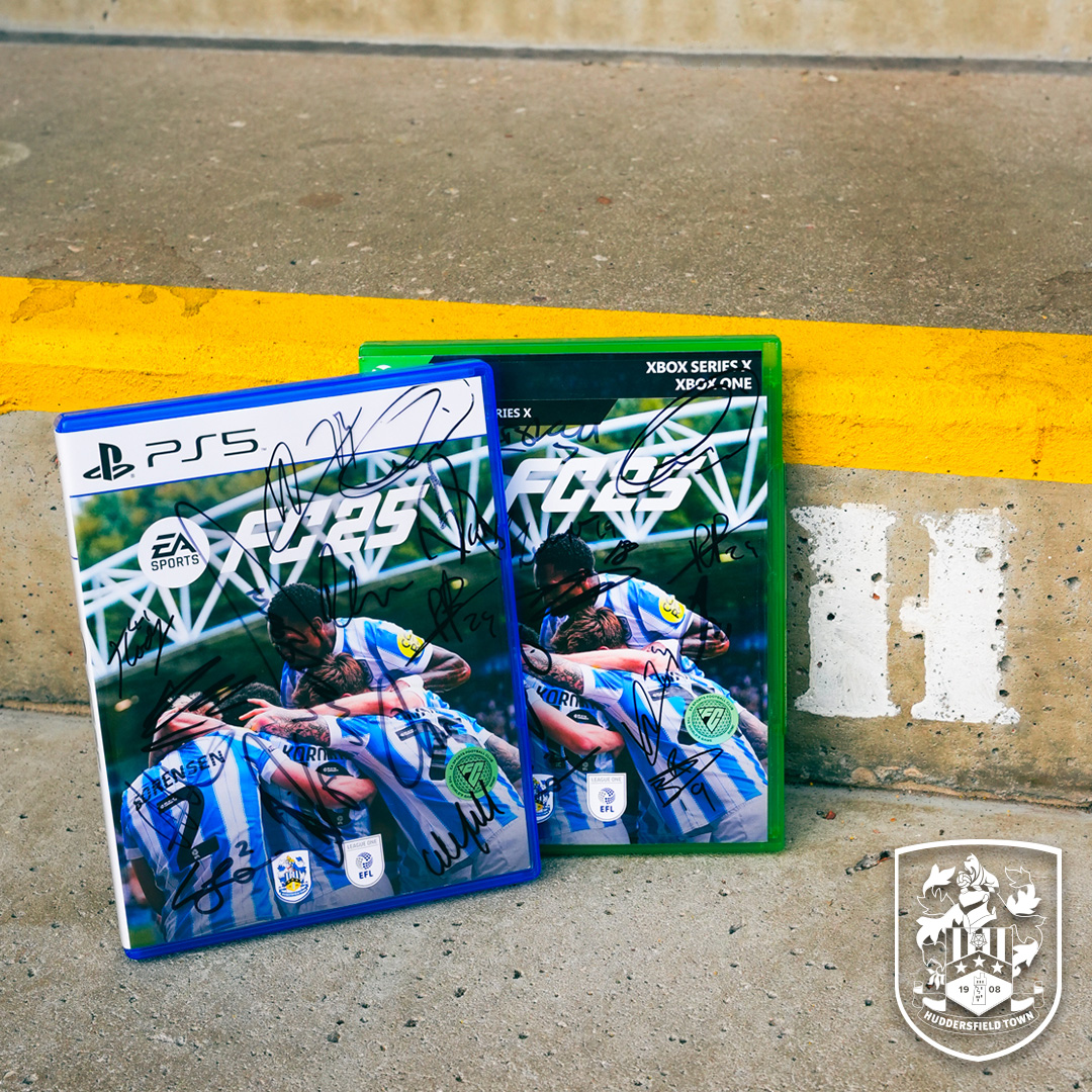 Huddersfield Town (@htafc) on Twitter photo 🎮 Fancy winning a signed Town edition of <a href="/EASPORTSFC/">EA SPORTS FC</a>?
To enter:
📲 Make sure you're following <a href="/htafc/">Huddersfield Town</a>
🔁 Share this post
⤵️ Comment below with your favourite <a href="/mattypearson5/">Matty Pearson</a> memory
Good luck 🤞
#htafc | #FC25 🎮 Fancy winning a signed Town edition of <a href="/EASPORTSFC/">EA SPORTS FC</a>?
To enter:
📲 Make sure you're following <a href="/htafc/">Huddersfield Town</a>
🔁 Share this post
⤵️ Comment below with your favourite <a href="/mattypearson5/">Matty Pearson</a> memory
Good luck 🤞
#htafc | #FC25