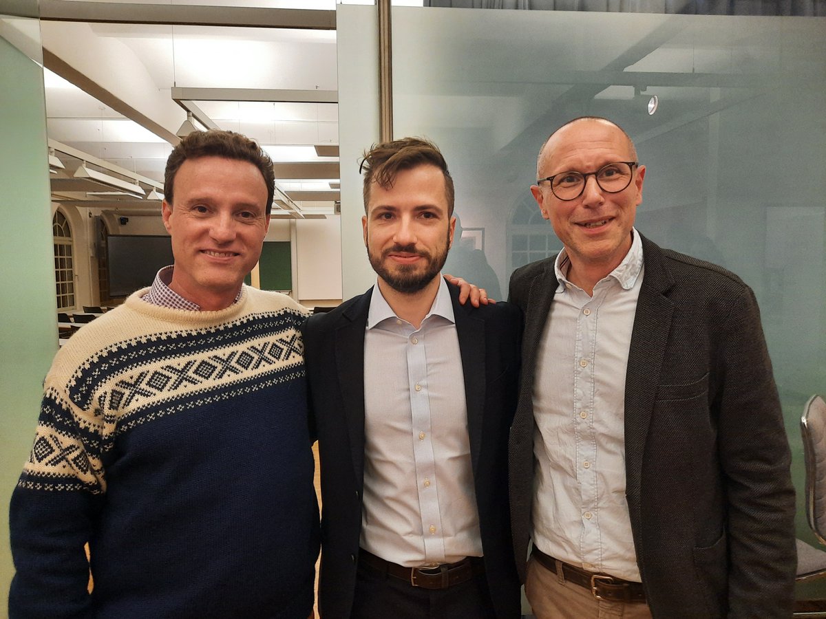 🎉🍾🎓 Congrats to Tommaso Bighelli on successfully defending his PhD thesis, "Essays on Firms and Market Performance," at <a href="/UniJena/">Universität Jena</a>. Jury: Javier Miranda (supervisor), Marc Melitz, <a href="/huyen_nnp/">Huyen Nguyen</a>, Bernd Hüfner, <a href="/RoWinkler/">Roland Winkler</a>. A big thank you to <a href="/IWH_Halle/">IWH</a>  for hosting the event. 👏