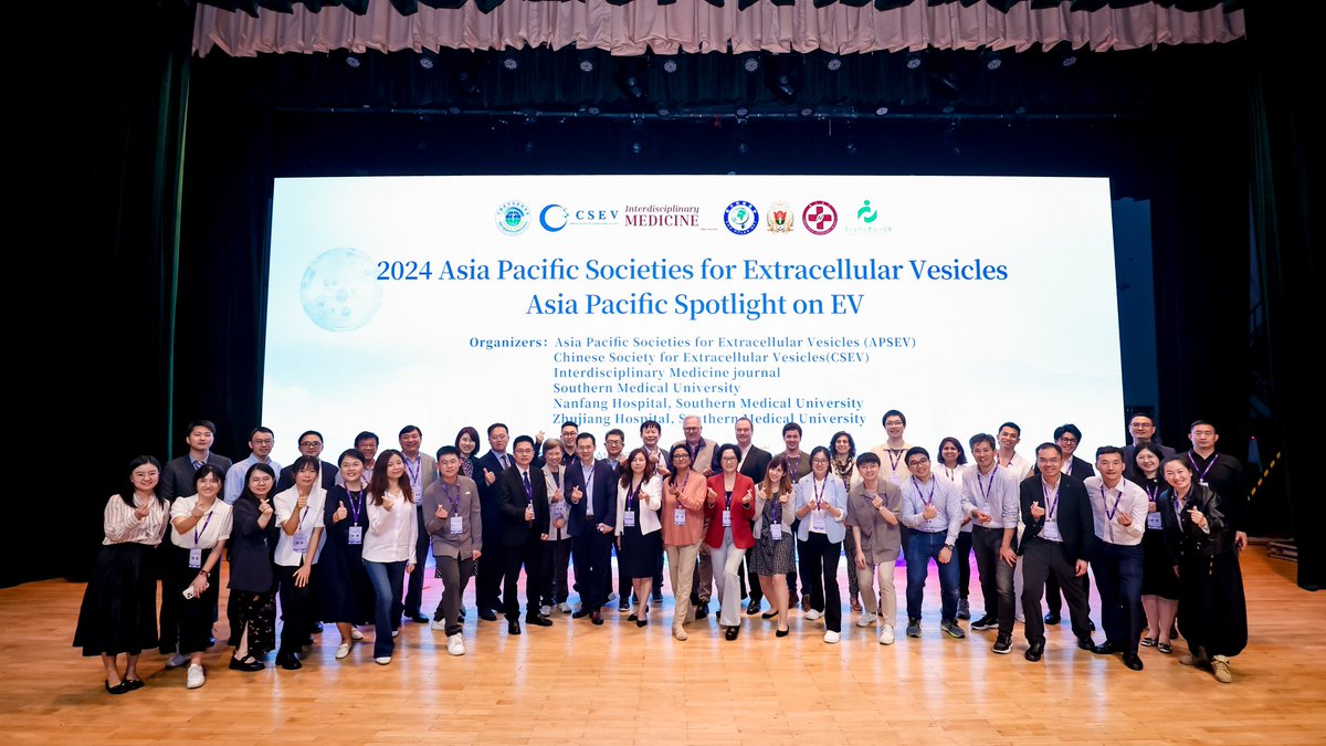 Yiyao Huang_黄依瑶 (@yiyao_huang) on Twitter photo Thrilled to share that we concluded the 3rd Asia Pacific Spotlight on EV meeting #APSEV, proudly hosted by #CSEV! Thanks to @ISEV, <a href="/ANZSEVresearch/">ANZSEV</a>, <a href="/insev_soc/">Indian Society for Extracellular Vesicles</a>, #JESV, #KSEV, #MySEV, and all the speakers for making this gathering possible! #APSEV2024 #ExtracellularVesicles Thrilled to share that we concluded the 3rd Asia Pacific Spotlight on EV meeting #APSEV, proudly hosted by #CSEV! Thanks to @ISEV, <a href="/ANZSEVresearch/">ANZSEV</a>, <a href="/insev_soc/">Indian Society for Extracellular Vesicles</a>, #JESV, #KSEV, #MySEV, and all the speakers for making this gathering possible! #APSEV2024 #ExtracellularVesicles
