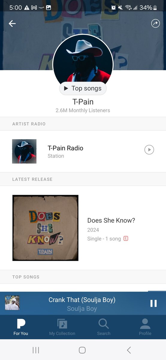 PharmDDukes's tweet photo. 100 million to T Pain!! He got a love version too! https://t.co/bODJG2uKEp