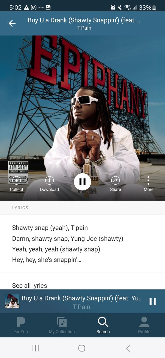 PharmDDukes's tweet photo. 100 million to T Pain!! He got a love version too! https://t.co/bODJG2uKEp