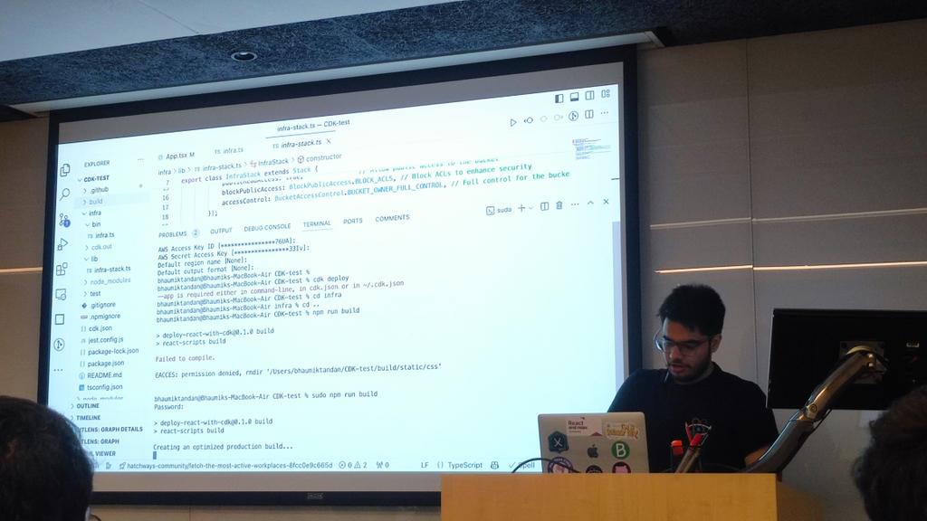 VBhosals's tweet image. Learned about Deploy Infrastructure as Code (IaC) with GitHub Actions! Automate deployment, testing &amp;amp; version control for: AWS CloudFormation,Azure ARM,Streamline infrastructure management!  #GitTogethermum #Nov24mtp @hackmum