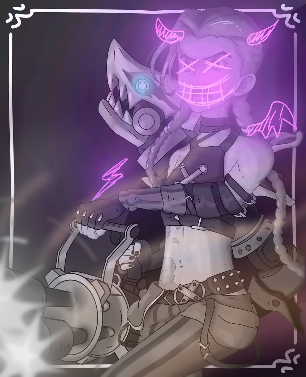 kemaillust's tweet photo. #ARCANE JINX 💥 
From ARCANE League of Legends
-
Art by me!
#Jinx #powder #RiotGames #arcanefanart #arcanejinx #arcanevi #violet #vi #jayce #zaun #animation #netflixb #netflixseries #ellapurnell #silco #leagueoflegends #lol #fanart #art #artwork https://t.co/gaYIBCbHwv