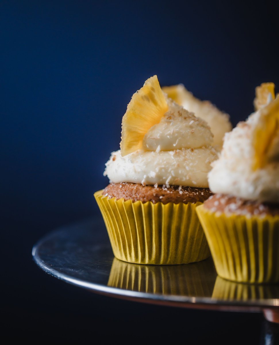 GandFCafe's tweet photo. You can find our popular coconut &amp; pineapple cupcakes at the café everyday. ⁠
⁠
What sweet treats would you like to see on our menu? Let us know below 👇🏼 https://t.co/E8bUeg7FHD