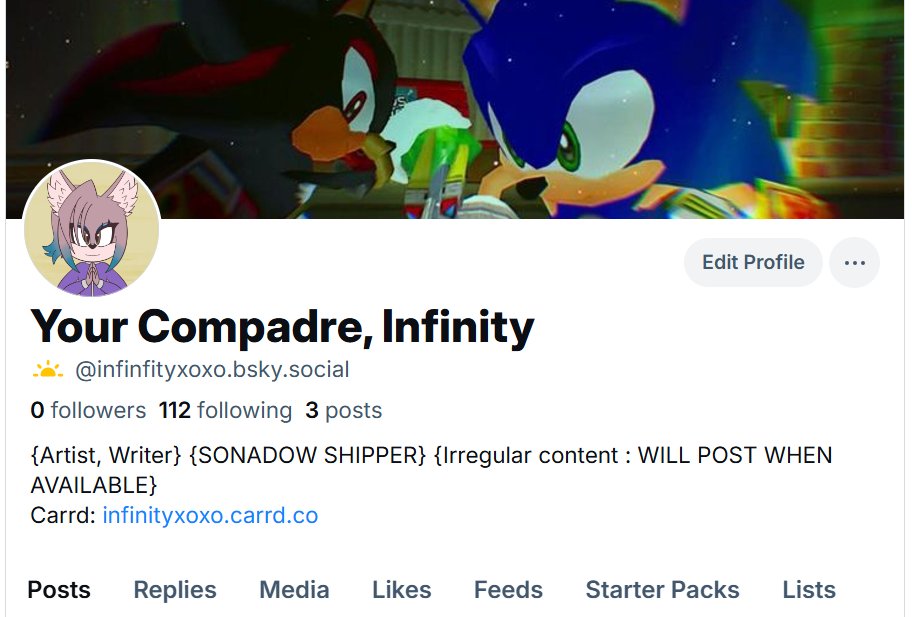 Your Compadre, Infinity tweet media
