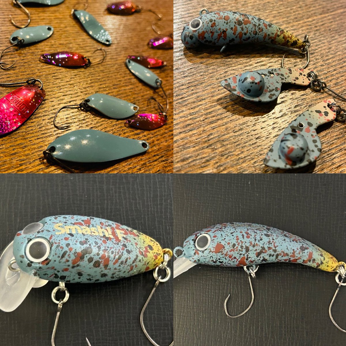 エリアトラウト　ルアー　隠キャ　オリカラ お知らせ】 以前エリアトラウトサマーフェスタにて販売させて頂いた