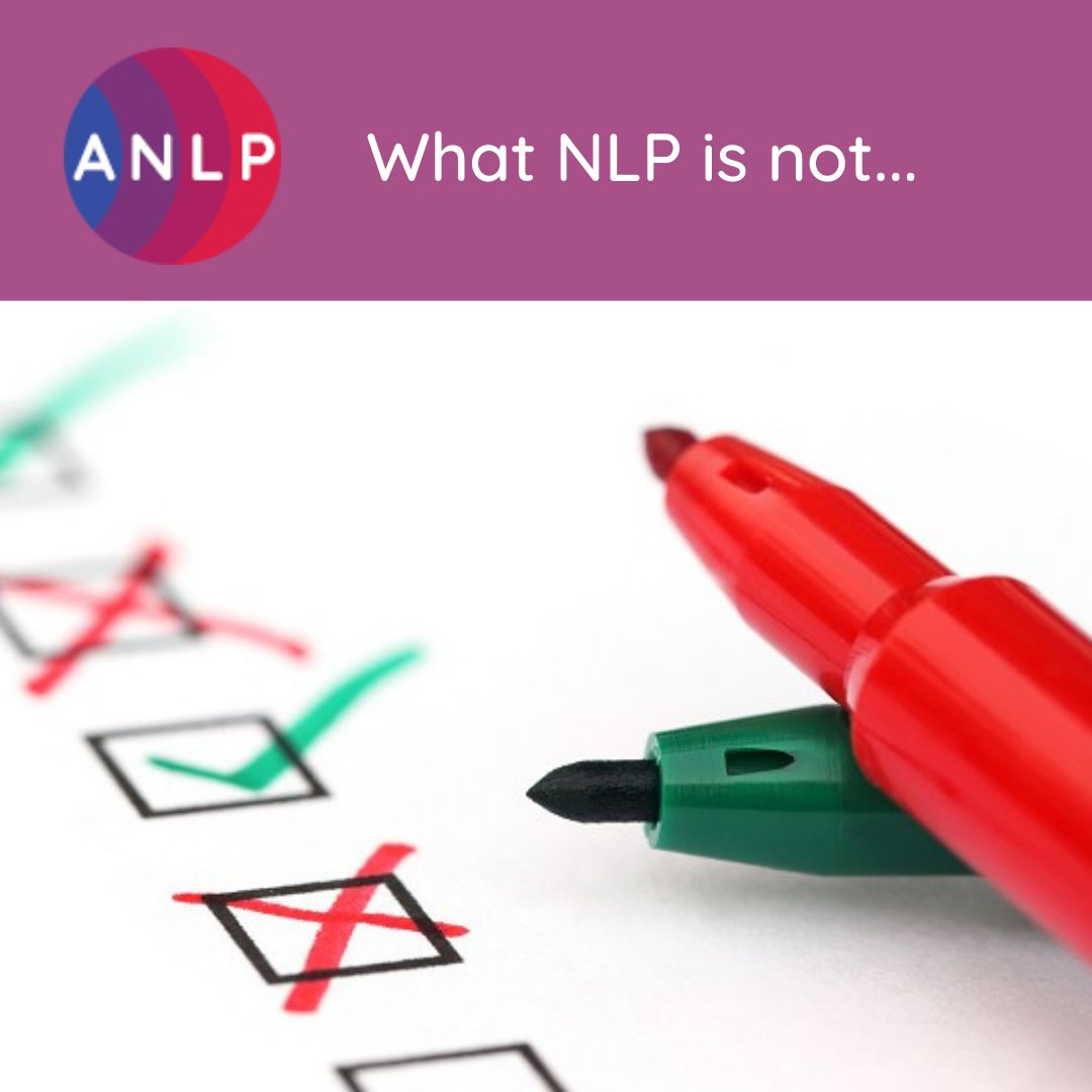 To understand what NLP is, it may be useful to understand something about what NLP is not.

anlp.org/knowledge-base…

#nlp #anlp #findoutmore