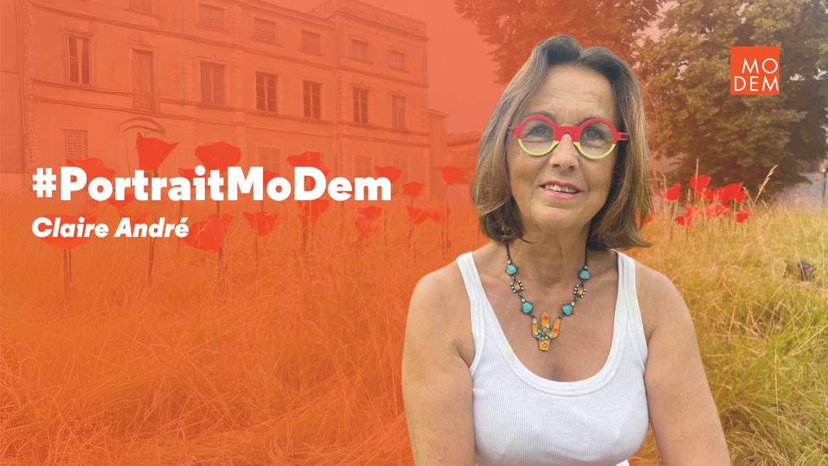 MoDem's tweet photo. 🟧 #PortraitMoDem | Claire André
💬 « La politique d’hier ne répond plus aux enjeux du monde actuel. Le pouvoir des bureaucrates et technocrates face aux enjeux sociétaux conduit les Français à se désengager. La politique doit être au service du citoyen. »
🙋♀️ Découvrez Claire André, maire de Chazey-sur-Ain et présidente du MoDem 01
👉 https://t.co/etogskOdrW