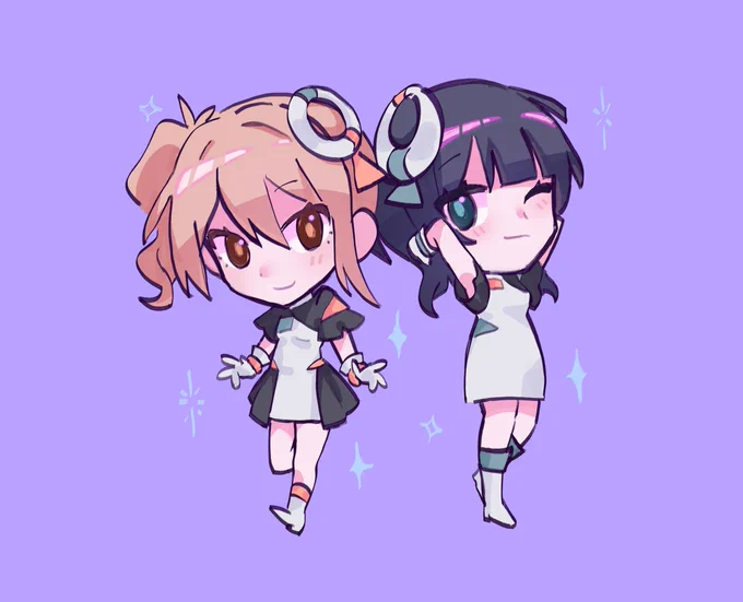 more love live stickers... my goats nijigaku this time  