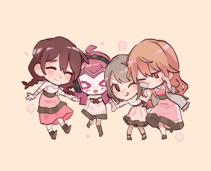 more love live stickers... my goats nijigaku this time  
