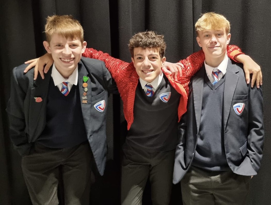 Introducing not 1, not 2 but 3 Bugsy Malones! Triple casting principal roles means more students have the opportunity to play a lead. Congratulations to Ellis, Alberto &amp; Jack in Y11 who’ve impressed us with years of commitment to the school show! It’s your time to shine! ✨
