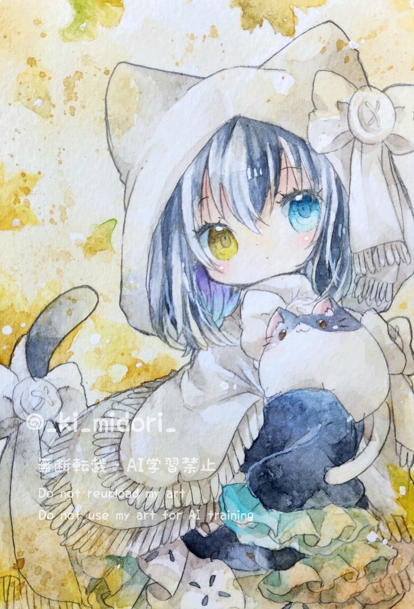 「夜 」|きい(きみどり)のイラスト