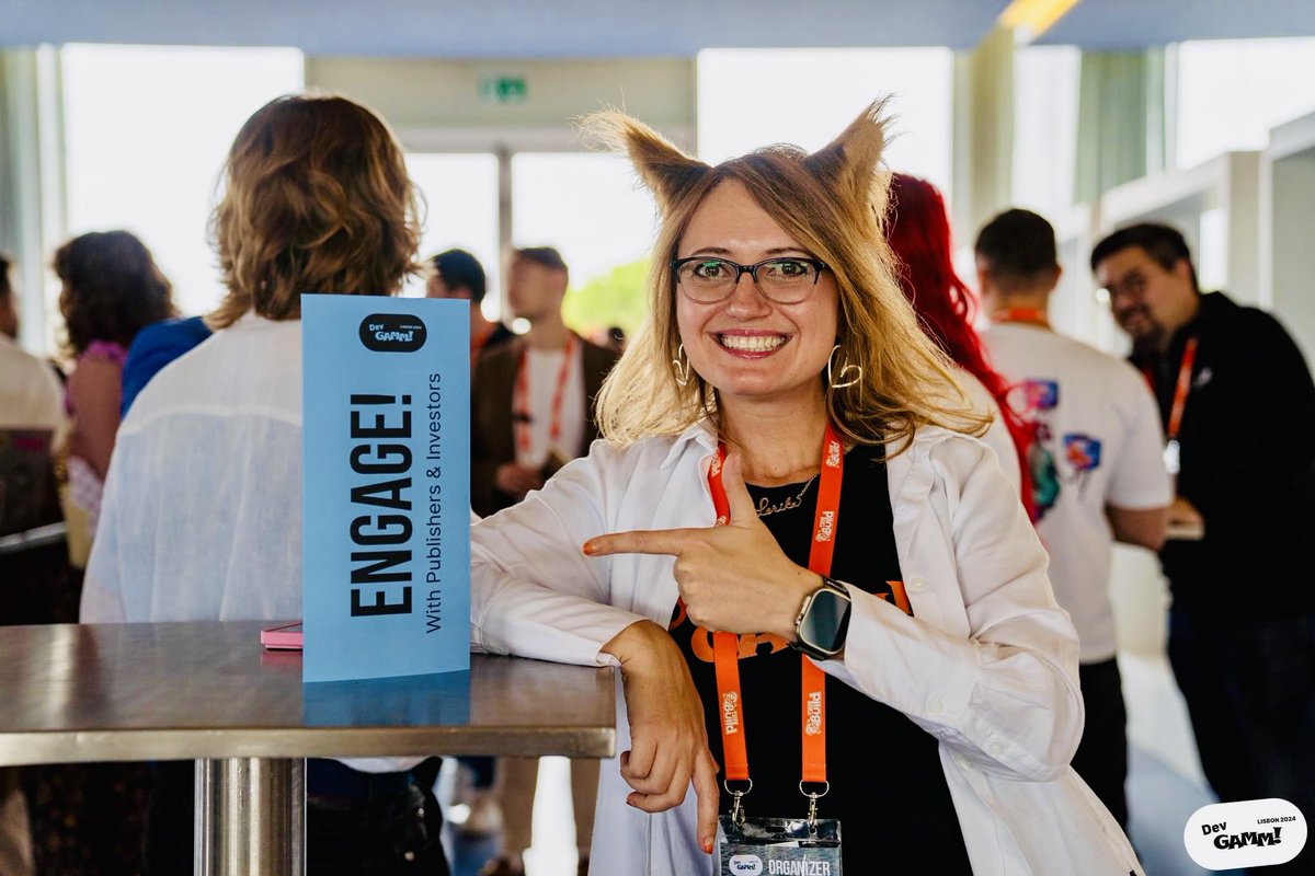 lerika's tweet image. #DevGAMM Lisbon was beyond incredible! 🤩 Heading back home ✈️ with my heart full of joy. After some well-deserved rest, I’ll share all my impressions, tons of photos, some cool stats, and endless love for the amazing people who made this event unforgettable 🥰✨
