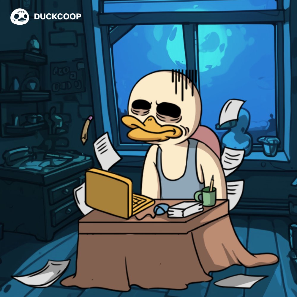 Weekend plan: grind harder, quack louder. 🦆💻

🎮 Gaming, Events, FREE $TON &amp; $DUCKS: t.me/duckscoop_bot/…

🦆 $DUCKS Channel: t.me/duckcoopchannel